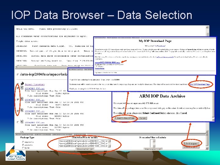 IOP Data Browser – Data Selection 