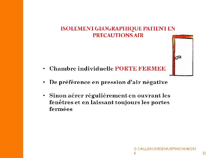 G. CAILLEAUX/IDEH/USPIN/CHUM/201 6 32 G. CAILLEAUX/IDEH/USPIN/CHUM/201 6 32