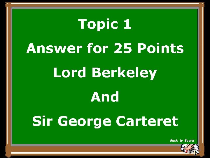 Topic 1 Answer for 25 Points Lord Berkeley And Sir George Carteret Back to