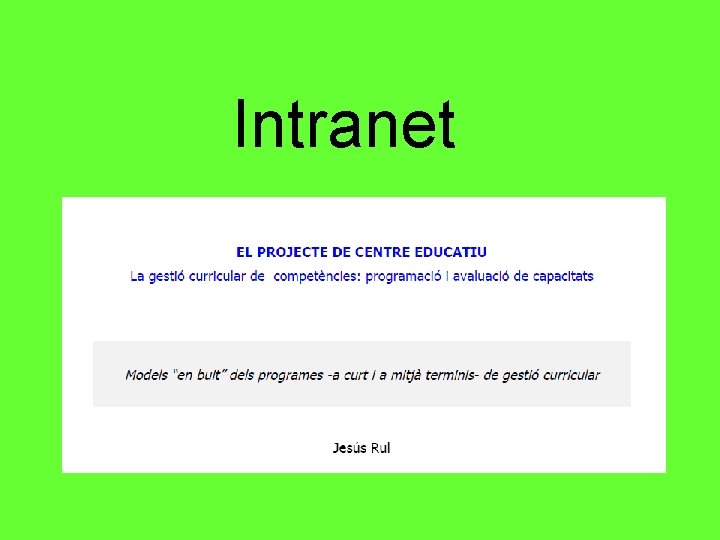 Intranet 