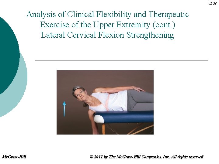 12 -38 Analysis of Clinical Flexibility and Therapeutic Exercise of the Upper Extremity (cont.