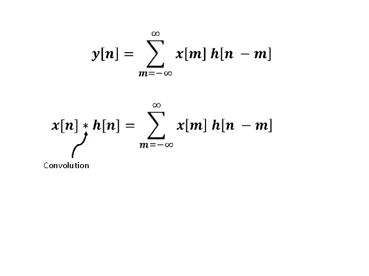 Convolution 