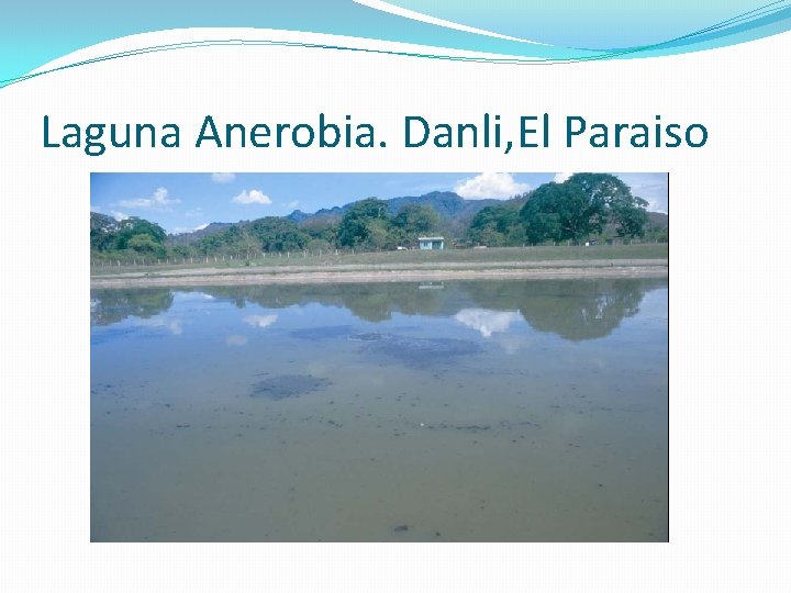 Laguna Anerobia. Danli, El Paraiso 