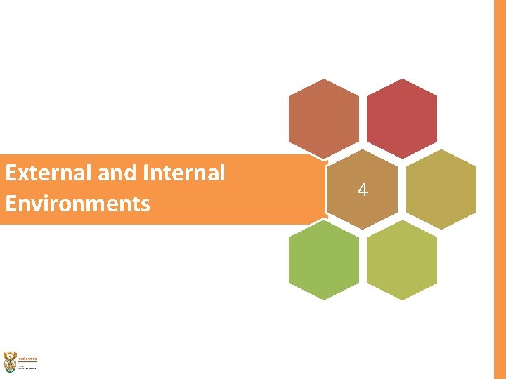 External and Internal Environments 4 
