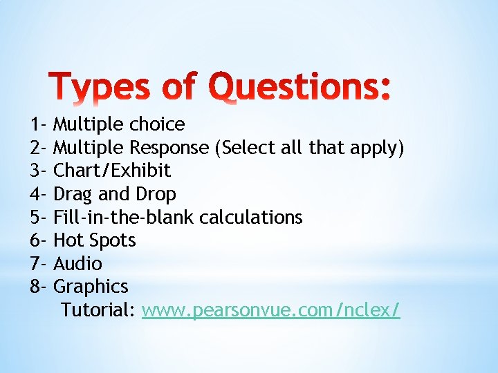 12345678 - Multiple choice Multiple Response (Select all that apply) Chart/Exhibit Drag and Drop