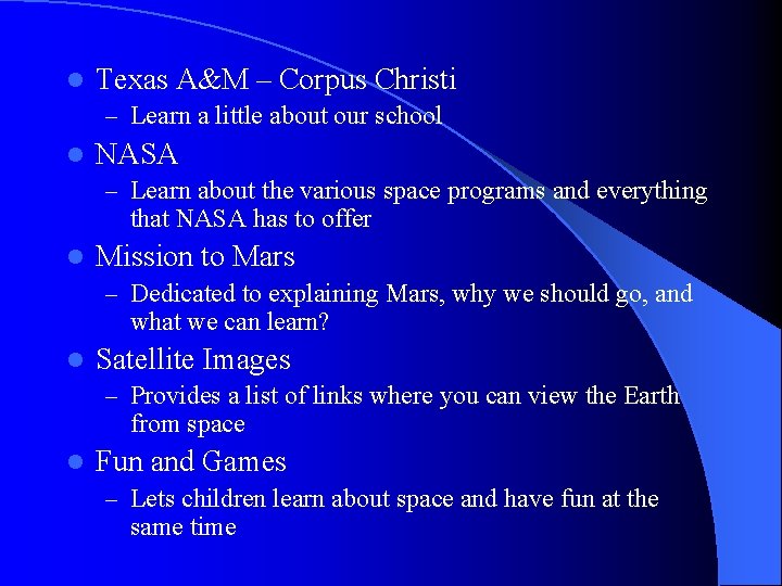 l Texas A&M – Corpus Christi – Learn a little about our school l