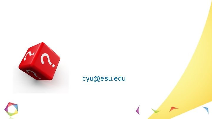 cyu@esu. edu 