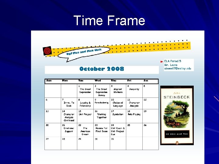 Time Frame 