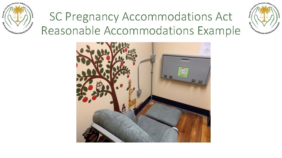 SC Pregnancy Accommodations Act Reasonable Accommodations Example 