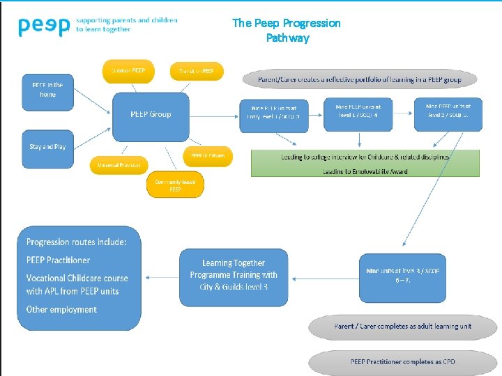 The Peep Progression Pathway 