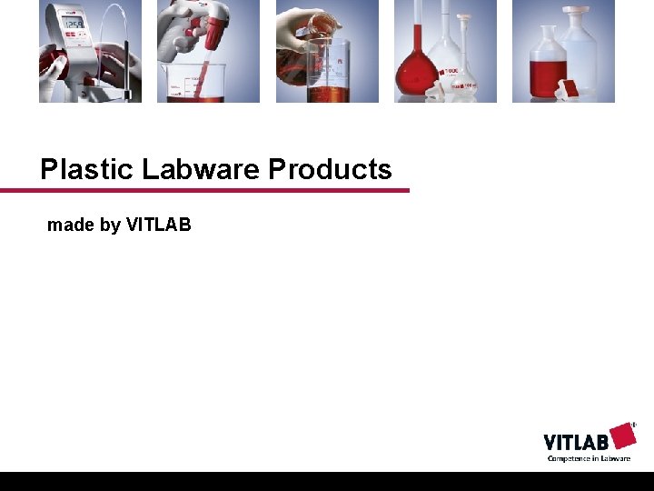 Plastic Labware Products made by VITLAB 