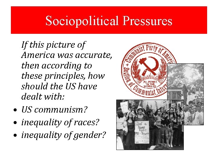 Effects of the Cold War Americas Domestic Challenges