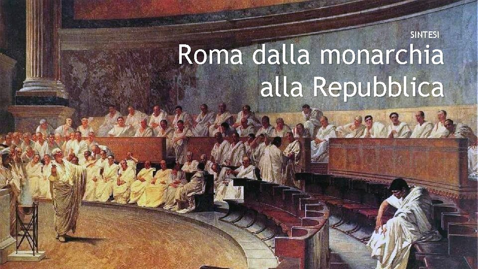 SINTESI Roma dalla monarchia alla Repubblica www. jessicacenciarelli. it 