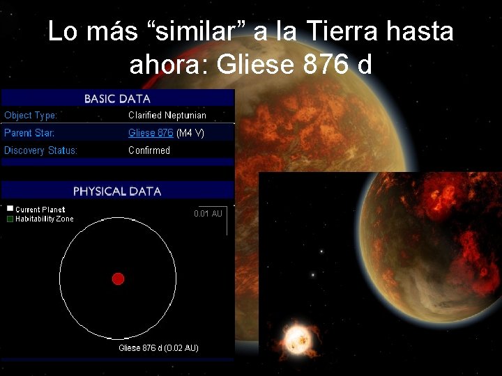 Lo más “similar” a la Tierra hasta ahora: Gliese 876 d 