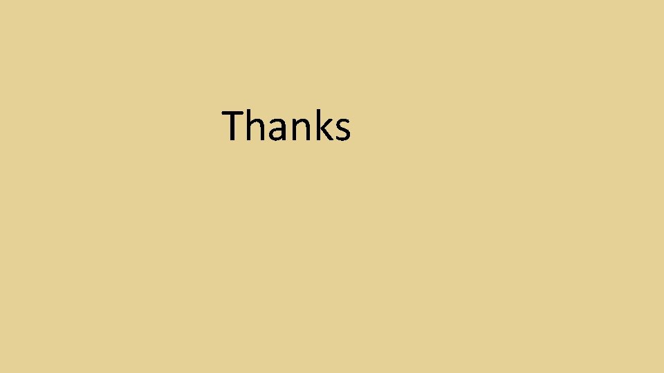 Thanks Thanks