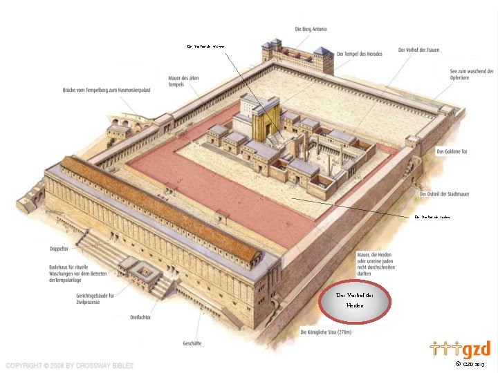 Der Vorhof der Männer Der Vorhof der Juden Der Vorhof der Heiden GZD 2013