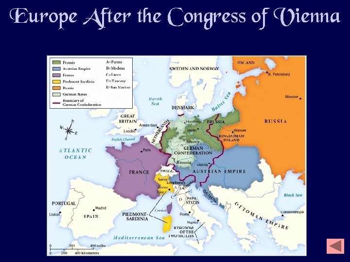 Europe After the Congress of Vienna 