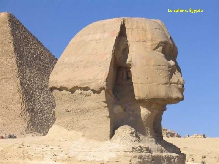 Le sphinx, Égypte 