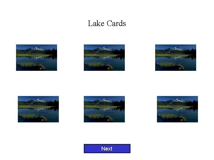 Lake Cards Next 