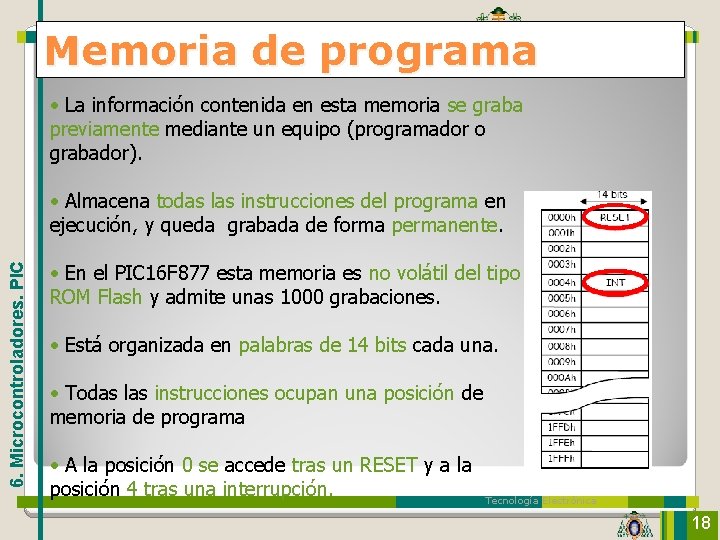 Universidad de Oviedo Memoria de programa • La información contenida en esta memoria se