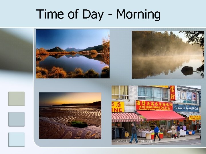 Time of Day - Morning 