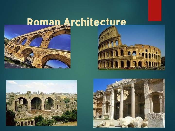 Roman Architecture 