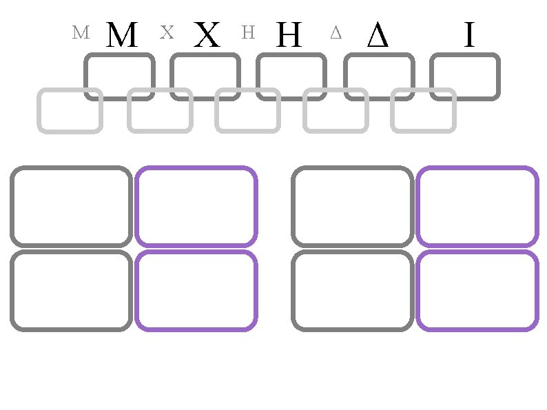 M M X X H H Δ Δ I 