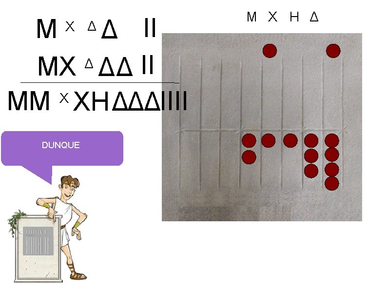 M Δ II MX Δ ΔΔ II X MM XHΔΔΔIIII X Δ DUNQUE M