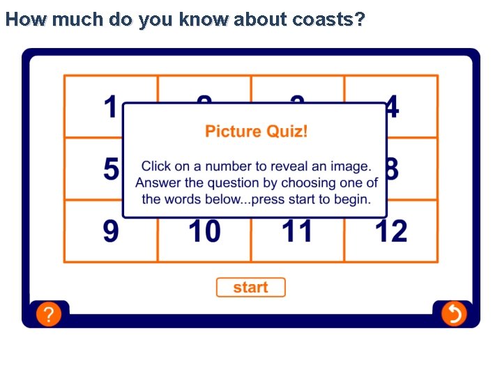 How much do you know about coasts? 