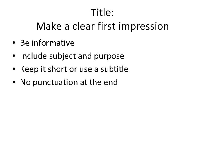 Building Blocks for Writing Prof Sarah Liggett Communication