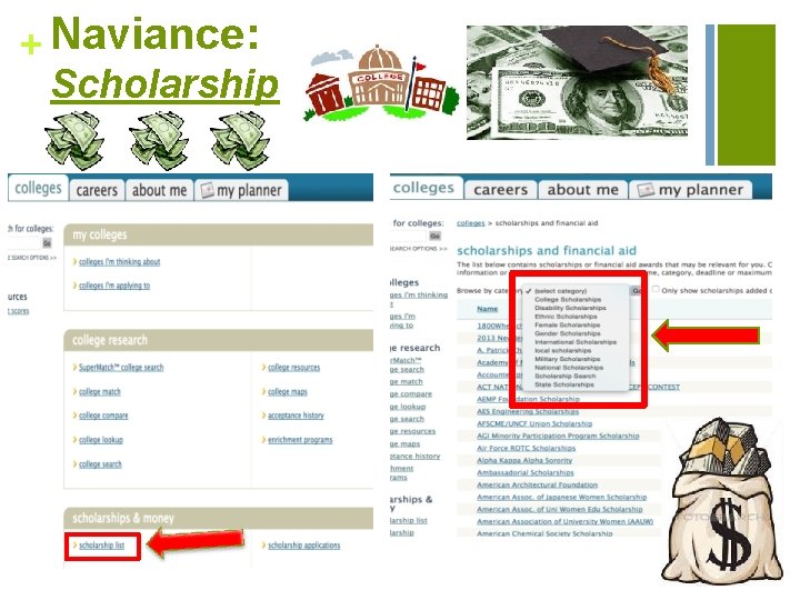 + Naviance: Scholarship 