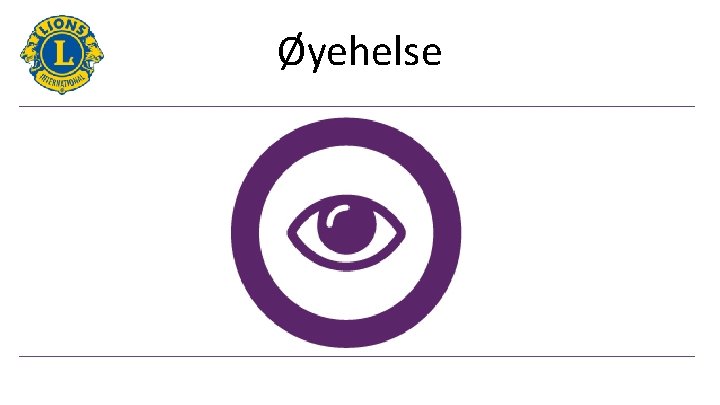 Øyehelse 