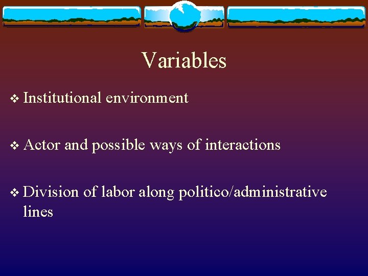 Configurations of politicoadministrative roles in organisation of public