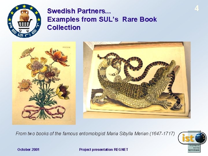 Swedish Partners. . . Examples from SUL’s Rare Book Collection From two books of