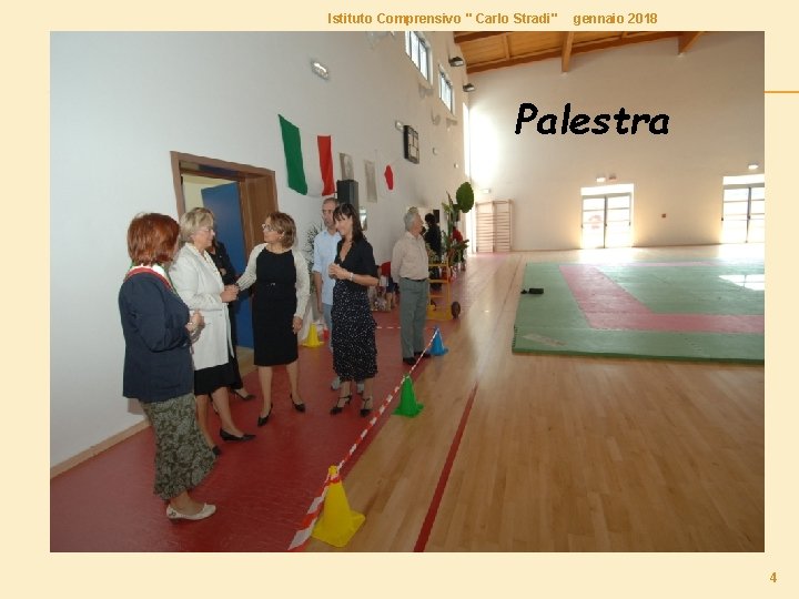 Istituto Comprensivo " Carlo Stradi" gennaio 2018 Palestra 4 