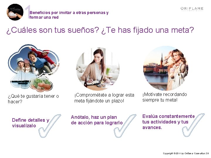 Beneficios por invitar a otras personas y formar una red ¿Cuáles son tus sueños?