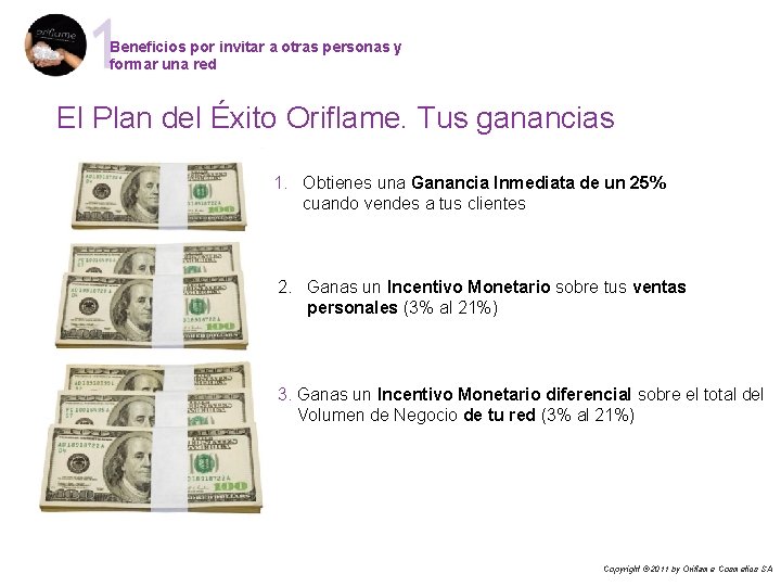 Beneficios por invitar a otras personas y formar una red El Plan del Éxito