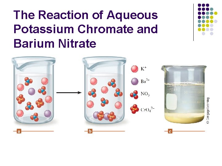 The Reaction of Aqueous Potassium Chromate and Barium Nitrate 