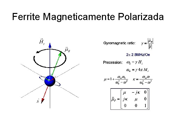 Ferrite Magneticamente Polarizada 