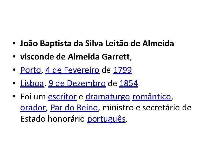  • • • João Baptista da Silva Leitão de Almeida visconde de Almeida