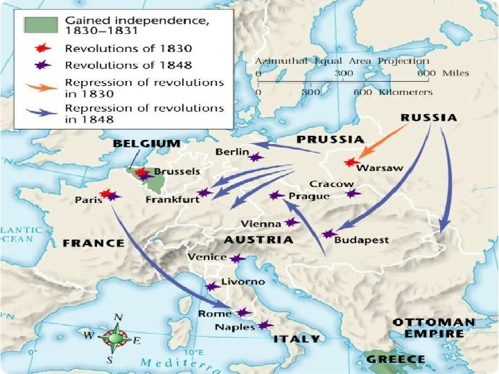 2 Revolutions in Europe, 1830 and 1848 