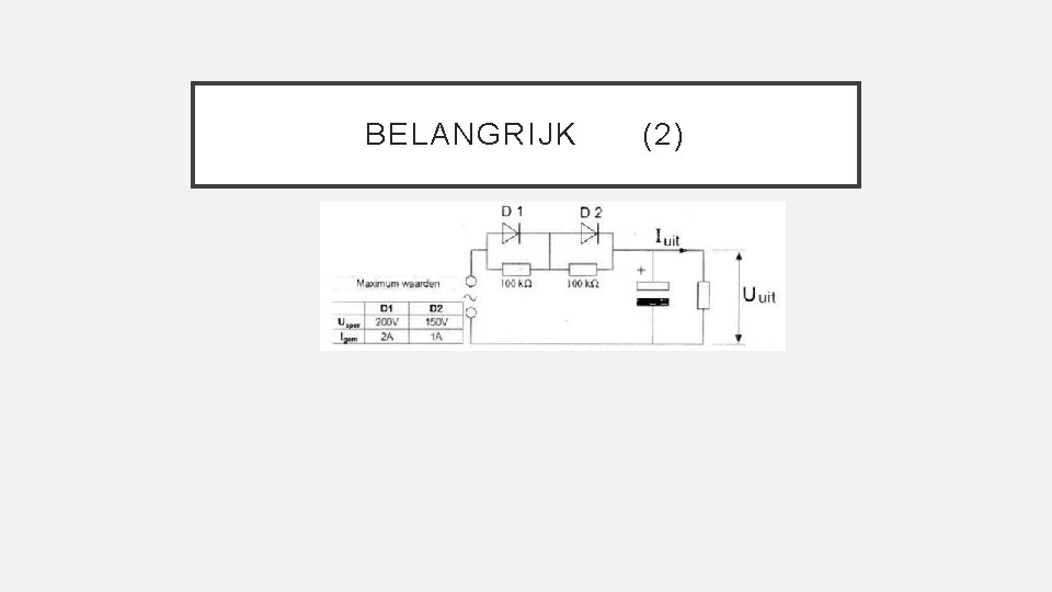 BELANGRIJK (2) 