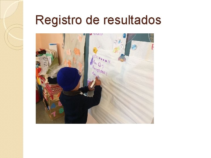 Registro de resultados 