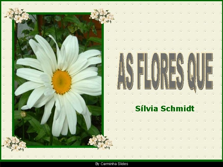 Sílvia Schmidt By Carminha Slides 