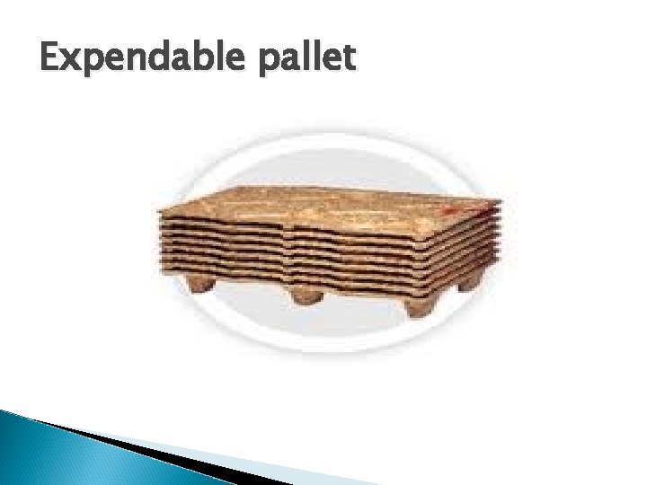 Expendable pallet 