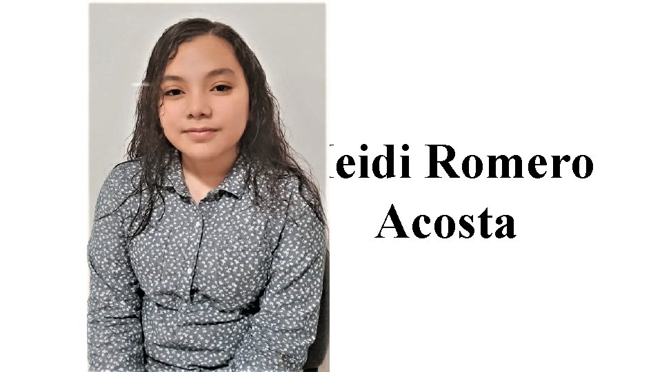 Heidi Romero Acosta 