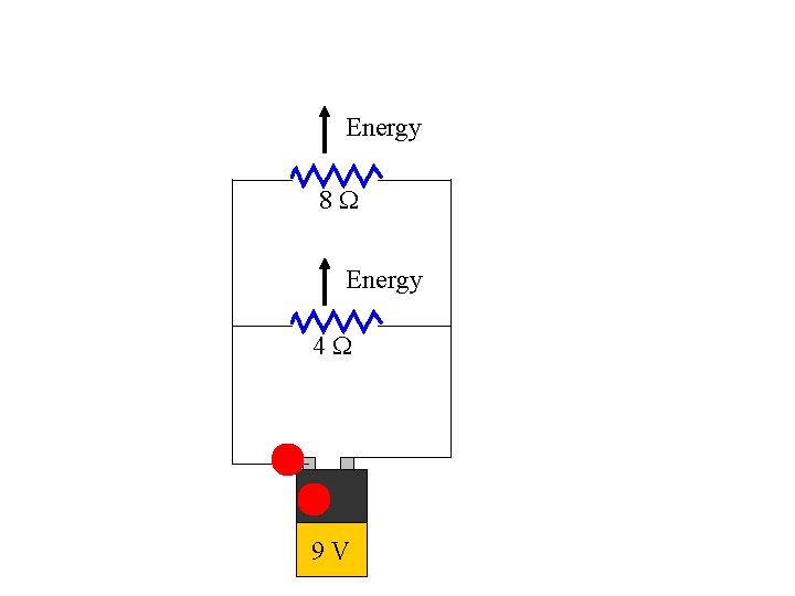 Energy 8 W Energy 4 W 9 V 