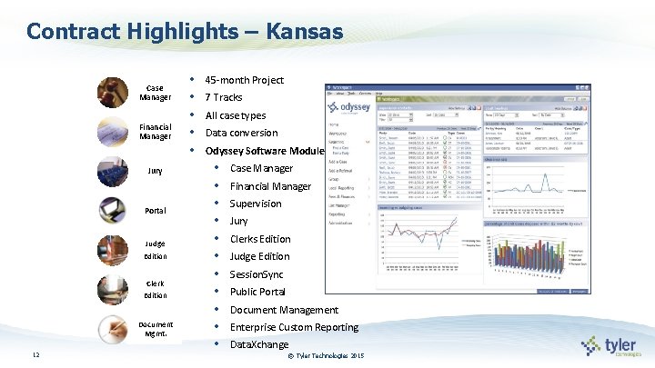 Contract Highlights – Kansas Case Manager Financial Manager Jury Portal Judge Edition Clerk Edition