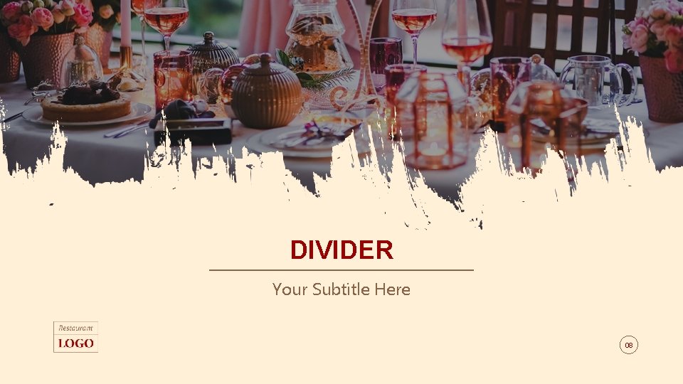 DIVIDER Your Subtitle Here 08 