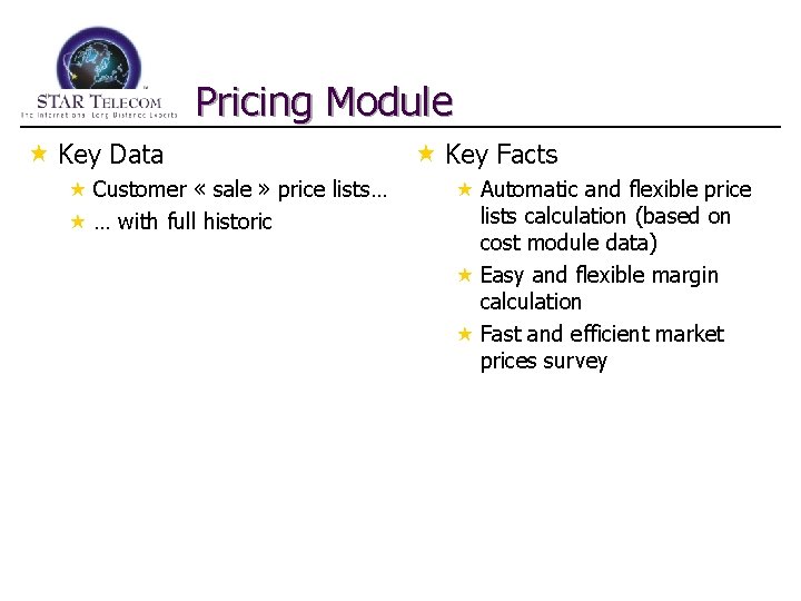 Pricing Module « Key Data « Customer « sale » price lists… « …